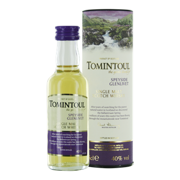 TOMINTOUL 10YO miniatuur 5cl