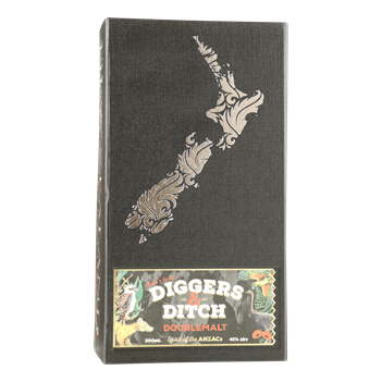 NEW ZEALAND Diggers & Ditch Double Malt whisky 0,50 ltr