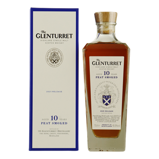 GLENTURRET 10YO Peat Smoked 2025 0,70 ltr