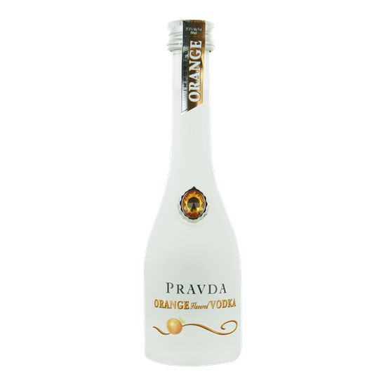PRAVDA Orange Vodka miniatuur