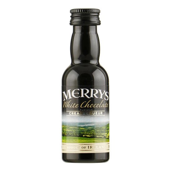 MERRYS White Chocolate miniatuur 5cl.