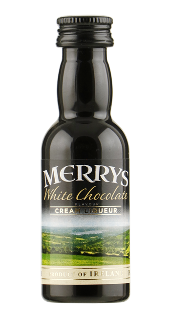 MERRYS White Chocolate miniatuur 5cl.