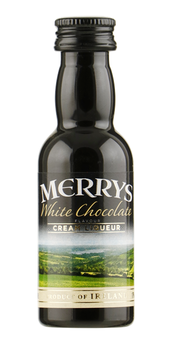 MERRYS White Chocolate miniatuur 5cl.