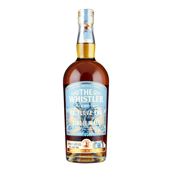 THE WHISTLER P.X. I Love You Single Malt Irish Whiskey 0,70l