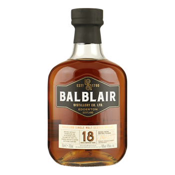 BALBLAIR 18YO Highland Single Malt Whisky 0,70 ltr