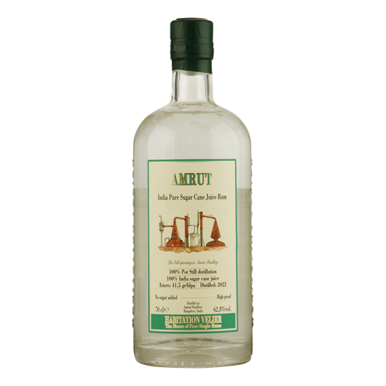 HABITATION VELIER Amrut Rum White 0,70 ltr 62,8%