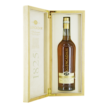 GLENCADAM 25YO Highland Single Malt 0,70 ltr gift box
