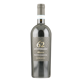 SAN MARZANO Anniversario 62 Primitivo Manduria Riserva DOP