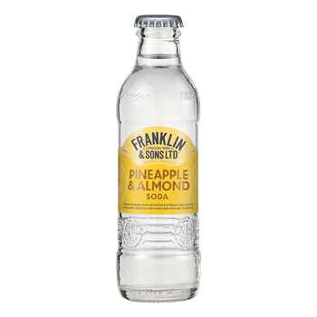 FRANKLIN & SONS Pineapple & Almond Soda 24x20cl