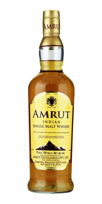 AMRUT Indian Single Malt Whisky 46% 0,70 ltr.