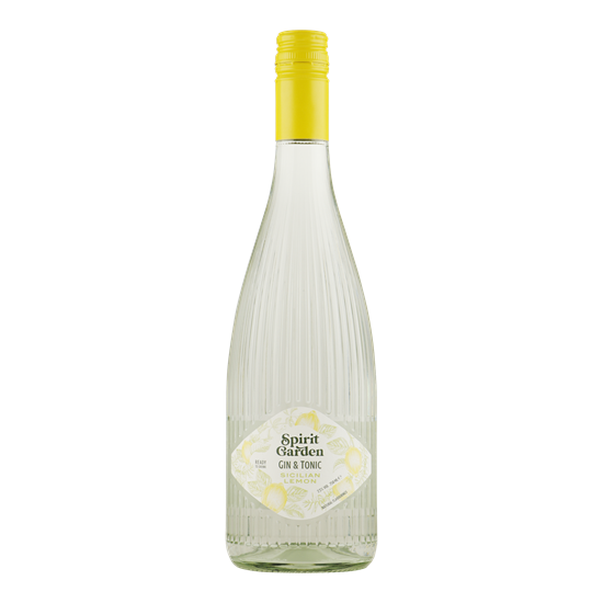 SPIRIT GARDEN 7,3% Sicilian Lemon Gin & Tonic 0,75 ltr