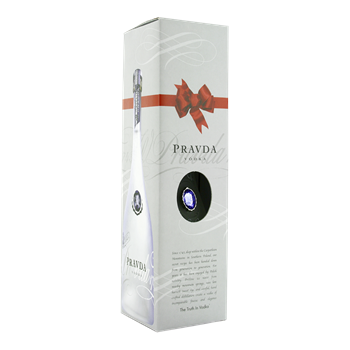 PRAVDA Vodka 40% 0,20 ltr single Giftbox***