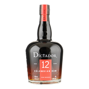 DICTADOR Aged Rum 12 Years 0,70 ltr giftpack + 2 glazen