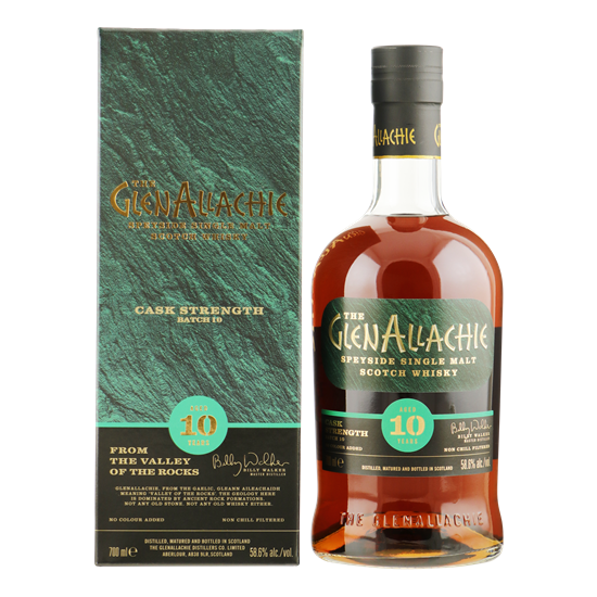 GLENALLACHIE 10YO Cask Strength Batch #10 58,6% 0,70 ltr