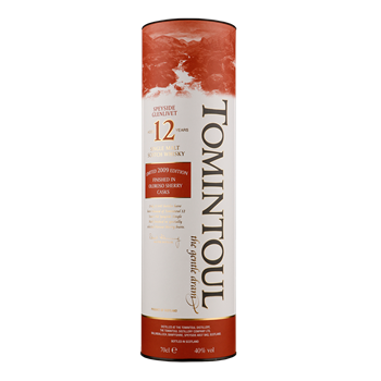 TOMINTOUL 12YO Oloroso Cask Finish 0,70 ltr