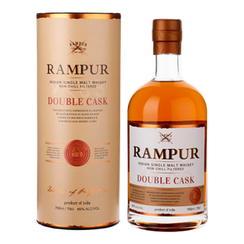 RAMPUR Double Cask Indian Single Malt Whisky 0,70 ltr