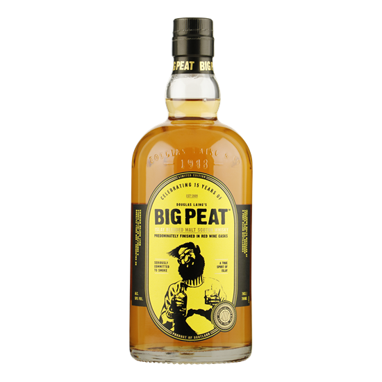 BIG PEAT 15th Anniversary Red Wine Cask Finish 0,70 ltr.