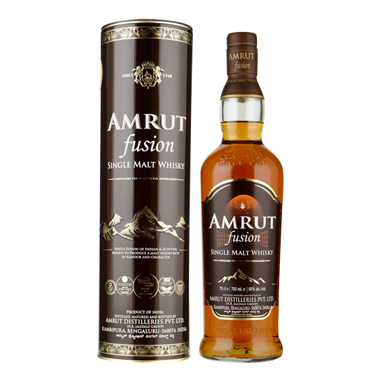 AMRUT Fusion Single Malt Whisky 50% 0,70 ltr