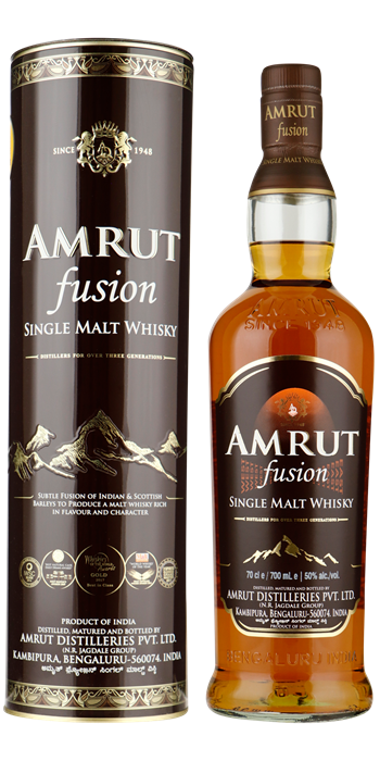 AMRUT Fusion Single Malt Whisky 50% 0,70 ltr