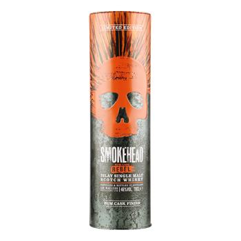 SMOKEHEAD Rum Cask Rebel Islay Single Malt 0,70 ltr