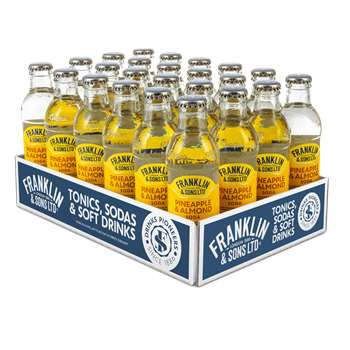 FRANKLIN & SONS Pineapple & Almond Soda 24x20cl