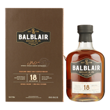 BALBLAIR 18YO Highland Single Malt Whisky 0,70 ltr
