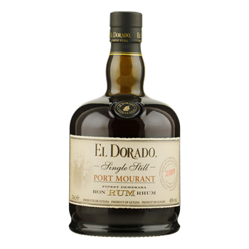 EL DORADO Rum Single Still Port Mourant 2009 0,70 ltr