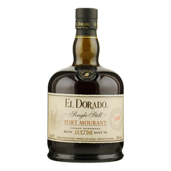 EL DORADO Rum Single Still Port Mourant 2009 0,70 ltr