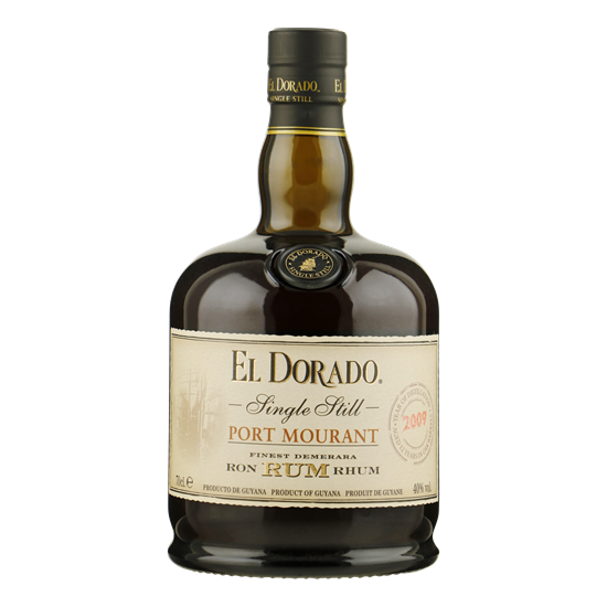 EL DORADO Rum Single Still Port Mourant 2009 0,70 ltr