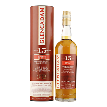 GLENCADAM 15YO Oloroso Sherry Cask Finish 2007 0,70 ltr