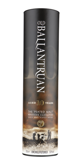 OLD BALLANTRUAN 10YO Speyside Single Malt Peated 0,70 ltr.