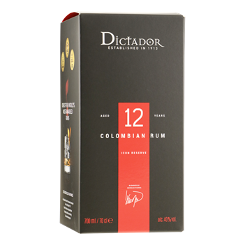 DICTADOR Aged Rum 12 Years 40% 0,70 ltr
