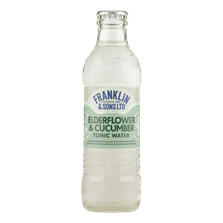 FRANKLIN & SONS Elderflower & Cucumber Tonic 24x20cl