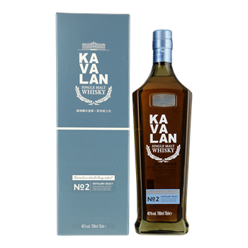 KAVALAN Distillery Select No2 Single Malt Whisky 0,70 ltr