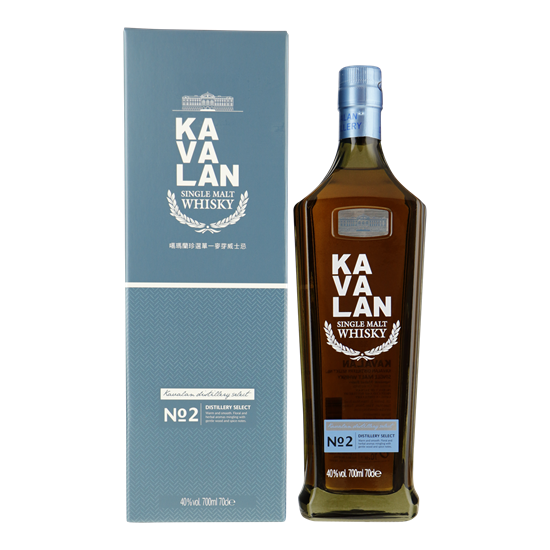 KAVALAN Distillery Select No2 Single Malt Whisky 0,70 ltr