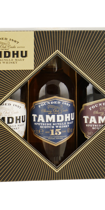 TAMDHU Speyside Giftpack 3x5cl(12YO/15YO/18YO)