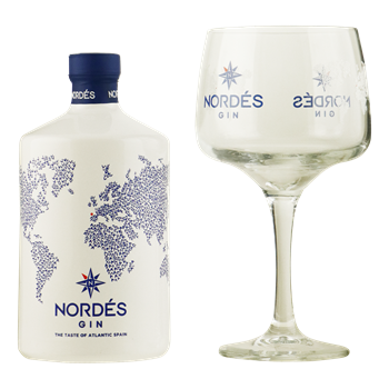 NORDES Atlantic Galician Gin GV 2 x 0,70ltr + 6 x glas