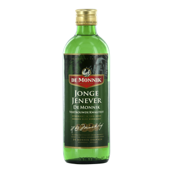 DE MONNIK jonge jenever 0,50 ltr