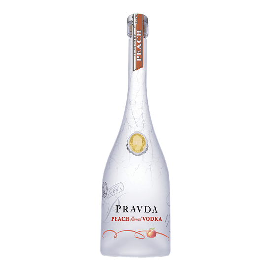 PRAVDA Peach Vodka 37,5% 0,70 ltr