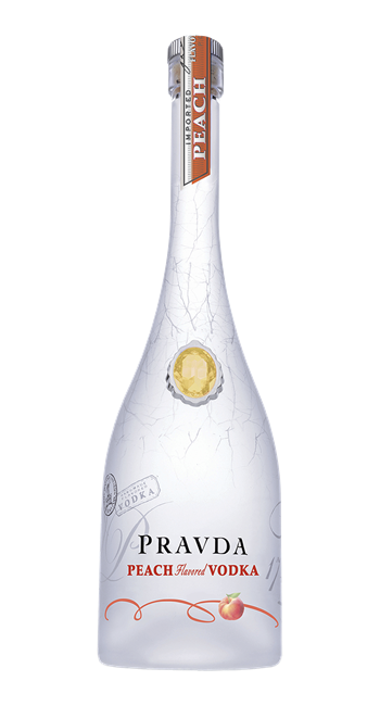 PRAVDA Peach Vodka 37,5% 0,70 ltr