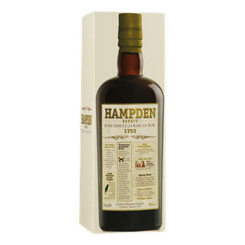 HAMPDEN Estate Pure Jamaican Rum 1753 46% 0,70 ltr