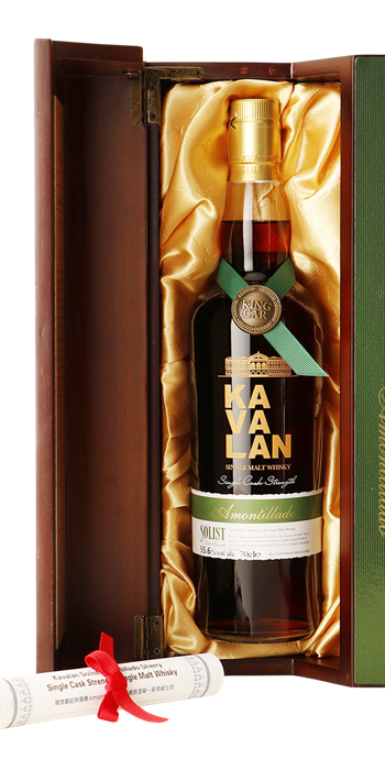 KAVALAN Single Malt Amontillado Cask Solist Sherry 0,70 ltr.