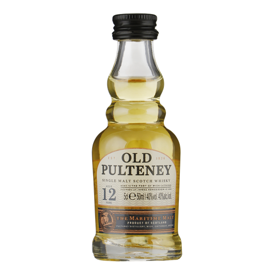 OLD PULTENEY Single Malt 12YO miniatuur 5cl