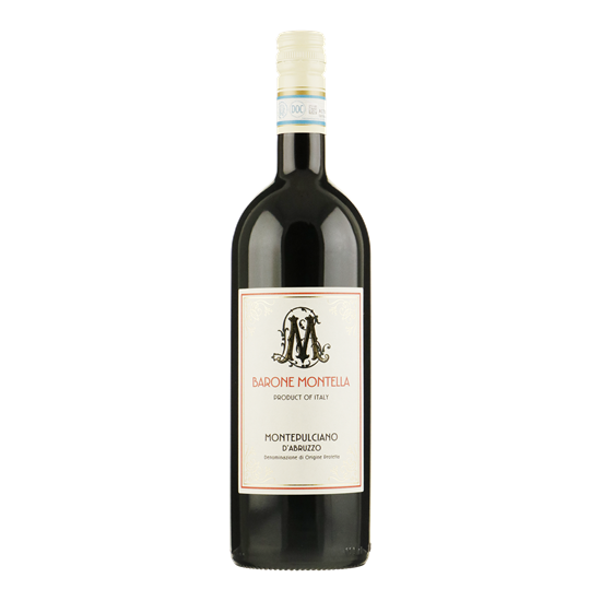 BARONE MONTELLA Montepulciano d'Abruzzo DOP 1,0 ltr.