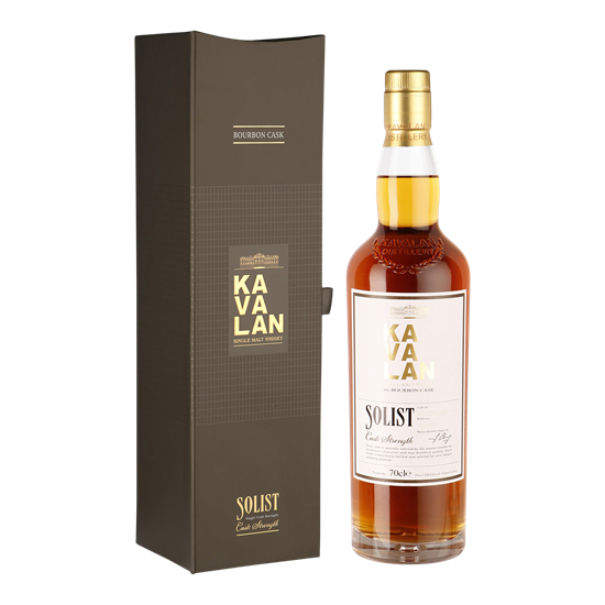 KAVALAN Single Malt Whisky ex-Bourbon Cask Solist 0,70 ltr.