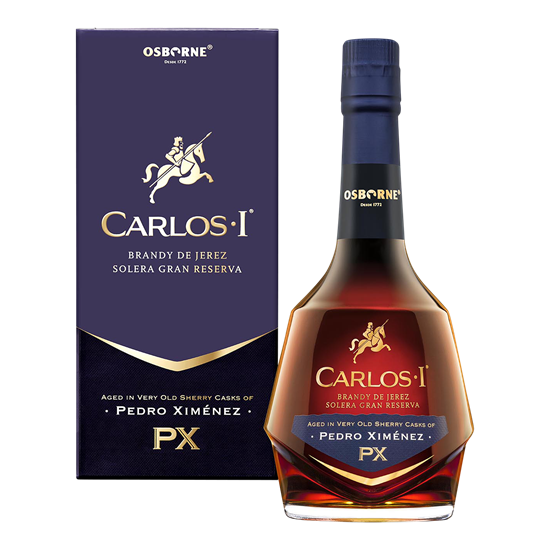 CARLOS I Pedro Ximenez Brandy Jerez Solera Gran Reserva