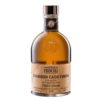 FRANCOLI Grappa Bourbon Cask Finish 0,50 ltr