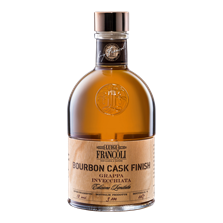 FRANCOLI Grappa Bourbon Cask Finish 0,50