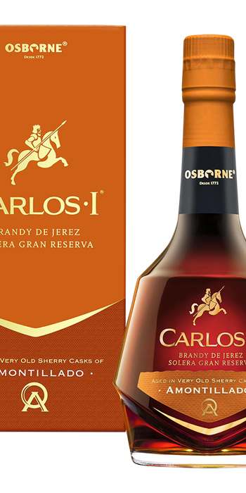 CARLOS I Amontillado Brandy de Jerez Solera Gran Reserva