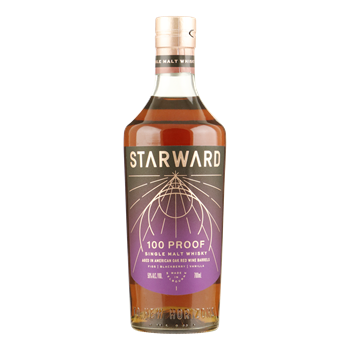 STARWARD 100 Proof Single Malt Australian Whisky 0,70 ltr